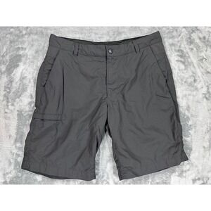 The North Face Mens Hiking Shorts Gray Size 34 Regular Outdoor Trail Cargo